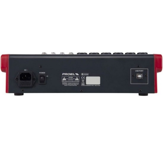 Proel MQ12USB 12-канальный микшерный пульт с DSP-процессором и USB-интерфейсом