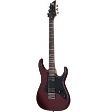 Schecter SGR BANSHEE-6 WSN электрогитара, цвет матовый грецкий орех
