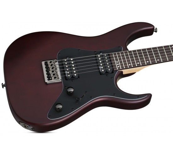 Schecter SGR BANSHEE-6 WSN электрогитара, цвет матовый грецкий орех