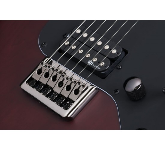 Schecter SGR BANSHEE-6 WSN электрогитара, цвет матовый грецкий орех