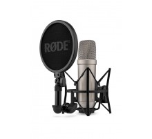Rode NT1 5th Generation Silver серебристый студийный микрофон с 1" конденсаторным капсюлем HF6