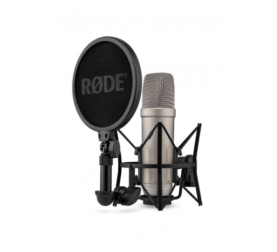 Rode NT1 5th Generation Silver серебристый студийный микрофон с 1" конденсаторным капсюлем HF6