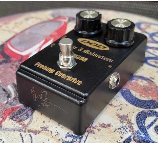 DOD YJM308 Preamp Overdrive Yngwie Malmsteen Signature педаль эффектов USED