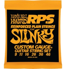 Ernie Ball 2241 струны для эл.гитары RPS Hybrid Slinky (9-11-16-26-36-46)