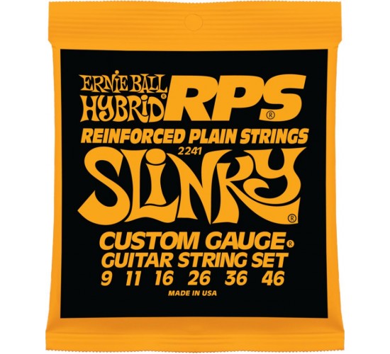 Ernie Ball 2241 струны для эл.гитары RPS Hybrid Slinky (9-11-16-26-36-46)