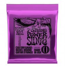 Ernie Ball 2620 струны для 7стр. эл.гитары Nickel Wound Power Slinky 7 (11-14-18p-28-38-48-58)