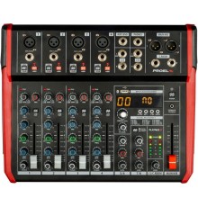 Proel PLAYMIX8 8-канальный микшерный пульт с DSP-процессором, Bluetooth-модулем