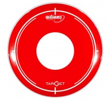 Williams RDT2-7MIL-12 двуслойный пластик, 12", красный с точкой