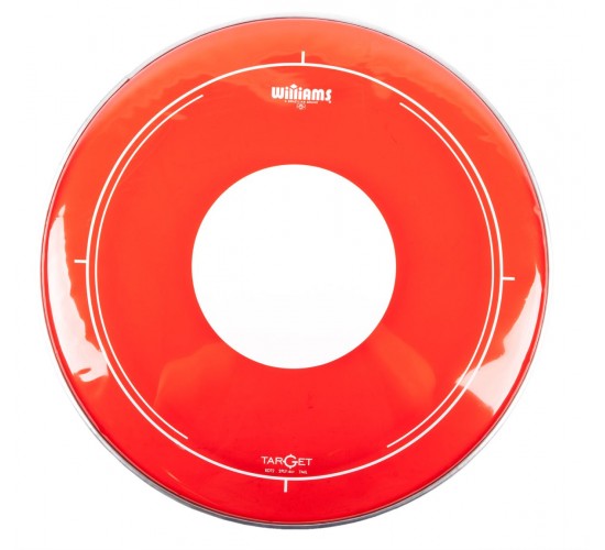 Williams RDT2-7MIL-22 двуслойный пластик, 22", красный с точкой