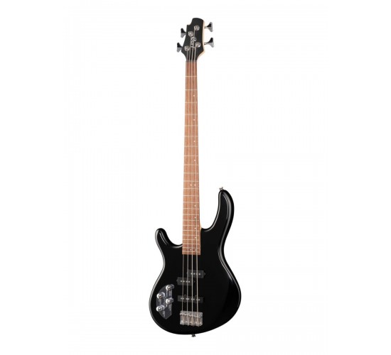Cort Action Bass Plus LH BK Бас-гитара, леворукая, черная, с чехлом