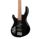 Cort Action Bass Plus LH BK Бас-гитара, леворукая, черная, с чехлом