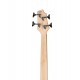 Cort Action Bass Plus LH BK Бас-гитара, леворукая, черная, с чехлом