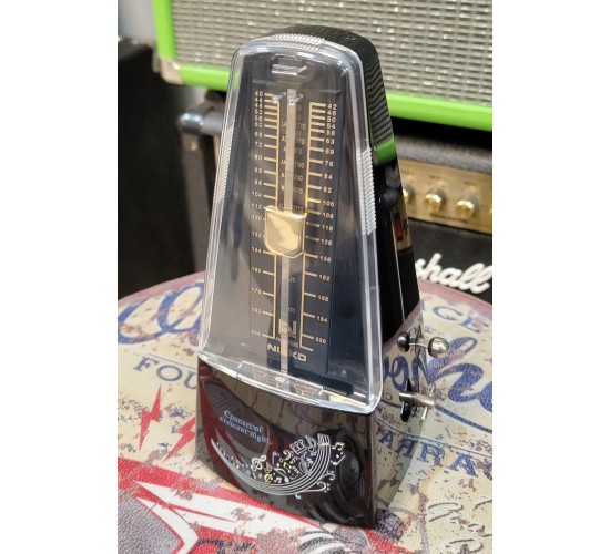 Nikko метроном механический, черный, Япония USED