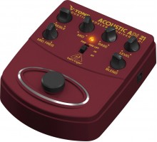 Behringer ADI21 педаль моделирования акустич. усилит / предусилитель для прямой записи / DI-бокс