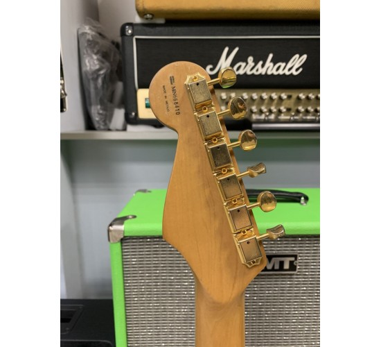 Fender Stratocaster Tex-Mex SSS электрогитара, цвет sunburst, Мексика 1996 USED