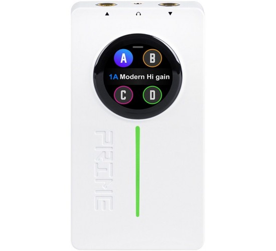 Mooer Prime P2 White Компактный гитарный процессор эффектов со встроенной звуковой картой