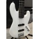 Fender Squier Deluxe V Active Jazz Bass бас-гитара, цвет белый USED