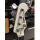 Fender Squier Deluxe V Active Jazz Bass бас-гитара, цвет белый USED