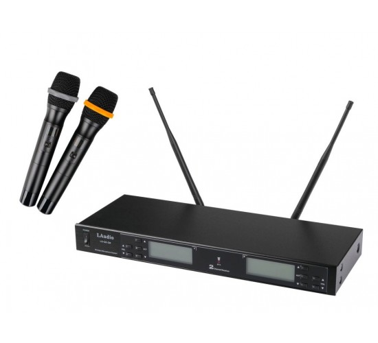 LAudio LS-Q5-2M Двухканальная вокальная радиосистема, 2 ручных передатчика