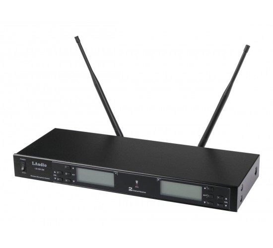 LAudio LS-Q5-2M Двухканальная вокальная радиосистема, 2 ручных передатчика