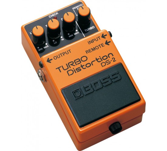 Boss DS-2 Turbo Distortion гитарный эффект, выставочный образец