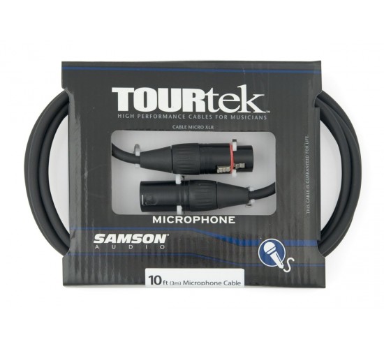 Samson TM6 микрофонный кабель с разъемами XLR (Neutrik), длина 2 м