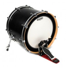 Evans BD20EMADCW Coated White Пластик для бас-барабана, 20"