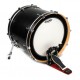 Evans BD20EMADCW Coated White Пластик для бас-барабана, 20"