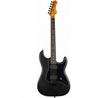 JET JS-400 MBK R электрогитара, Stratocaster, цвет MBK (черный матовый)