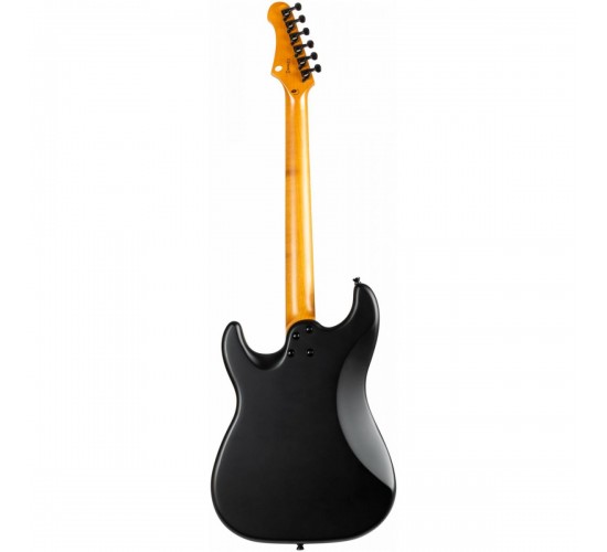 JET JS-400 MBK R электрогитара, Stratocaster, цвет MBK (черный матовый)