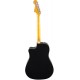 Fender Sonoran SCE BK электроакустическая гитара, цвет черный, выставочный образец