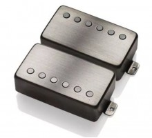 EMG 57/66 Set Brushed Black Chrome комплект звукоснимателей, чёрный
