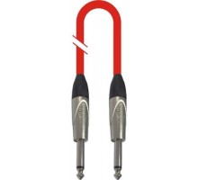 Force FGC-09/3 RD Шнур гитарный Jack1/4"(M)-Jack1/4(M), цвет красный