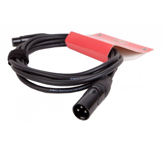 Force FMC-06/3 Шнур микрофонный XLR (F) - XLR (M) (4,5мх7мм), длина 3 метра