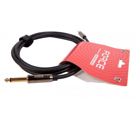 Force FLC-16/2 аудио шнур моно Jack 1/4 - моно мини jack, 2 метра