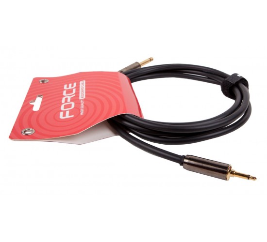 Force FLC-16/2 аудио шнур моно Jack 1/4 - моно мини jack, 2 метра