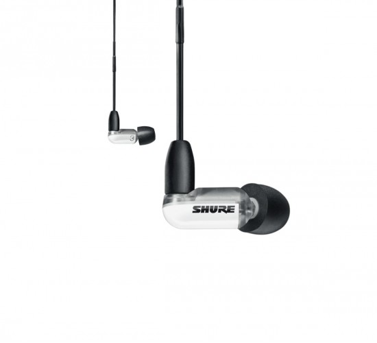 SHURE AONIC 3 SE31BAWUNI-EFS внутриканальные наушники, цвет белый