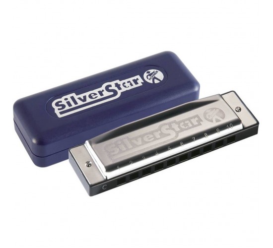 Hohner Silver Star 504/20 E (M5040567) губная гармоника Richter Diatonic