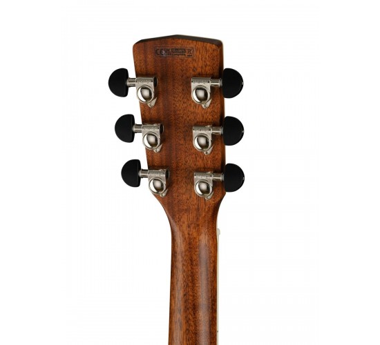 Cort MR730FX NAT электроакустическая гитара с вырезом, корпус дредноут, цвет Natural