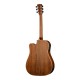 Cort MR730FX NAT электроакустическая гитара с вырезом, корпус дредноут, цвет Natural