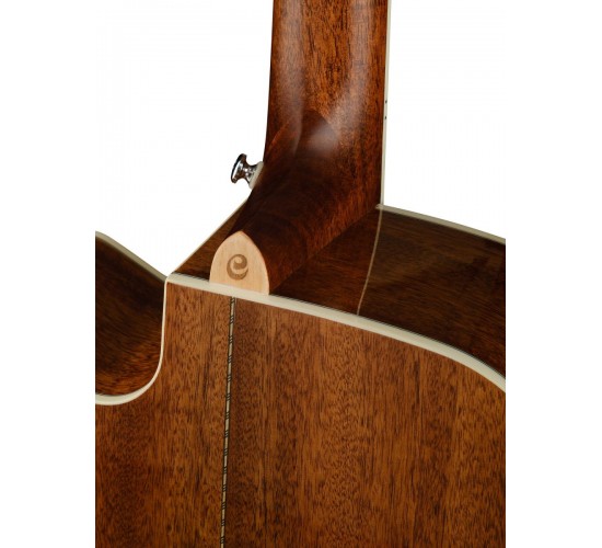 Cort MR730FX NAT электроакустическая гитара с вырезом, корпус дредноут, цвет Natural