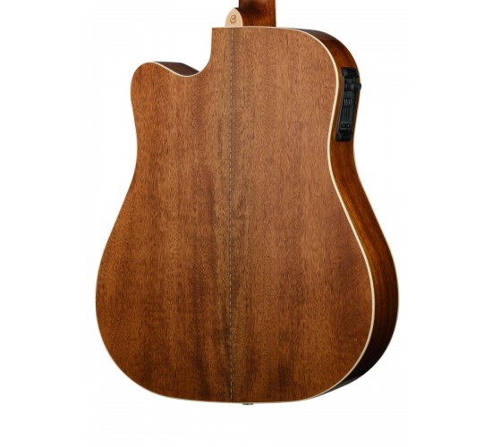 Cort MR730FX NAT электроакустическая гитара с вырезом, корпус дредноут, цвет Natural
