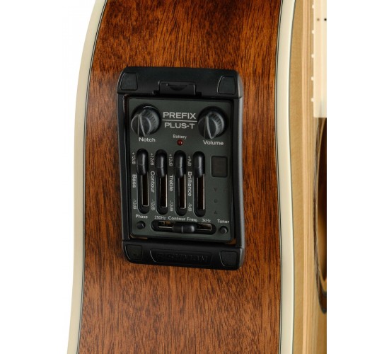 Cort MR730FX NAT электроакустическая гитара с вырезом, корпус дредноут, цвет Natural