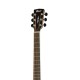 Cort MR730FX NAT электроакустическая гитара с вырезом, корпус дредноут, цвет Natural