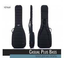 Bag&Music BM1174 Bass Casual Plus Чехол для бас-гитары, цвет чёрный