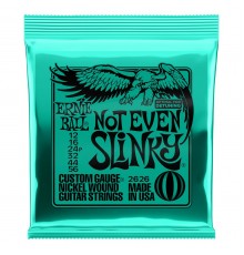 Ernie Ball 2626 струны для эл.гитары Nickel Wound Not Even Slinky (12-16-24p-32-44-56)