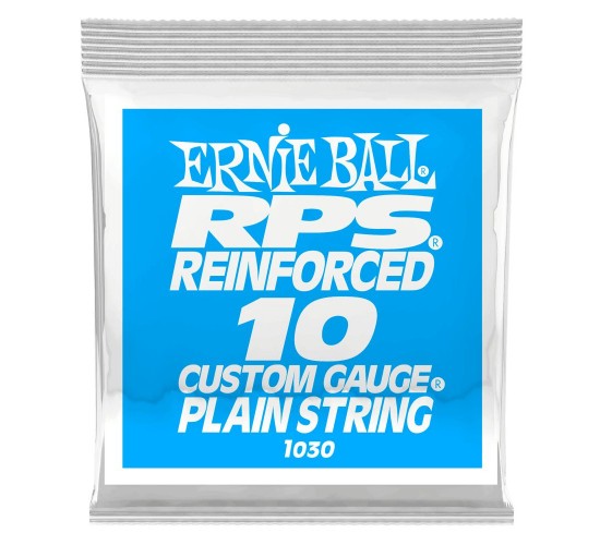 Ernie Ball 1030 струна для электро и акустических гитар. Сталь, калибр .010 (RPS)