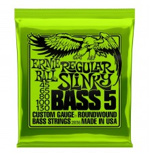 Ernie Ball 2836 струны для 5-струнной бас-гитары Nickel Wound Bass Reguilar Slinky 5 (45-65-80-100-130)