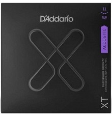 D'Addario XTAPB1152 XT Комплект струн для акустической гитары, фосф.бронза, 11-52, с покрытием