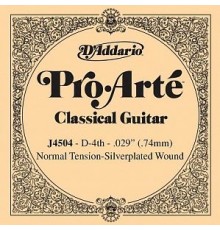 D'Addario J4504 Pro-Arte Отдельная 4-ая струна для классической гитары, нейлон, норм. натяжение
